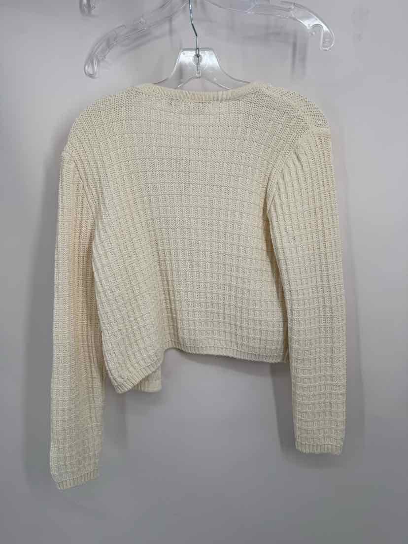 Size S MNG Cream Sweater