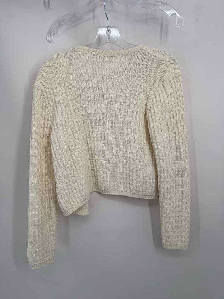Size S MNG Cream Sweater