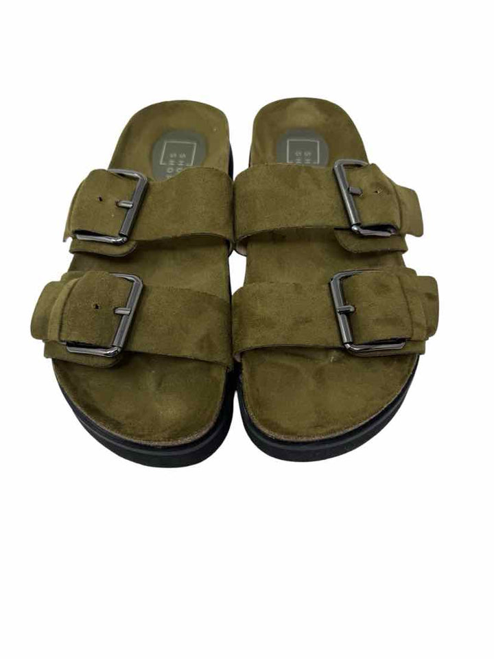 Shoe Size 8.5 Olive Sandals