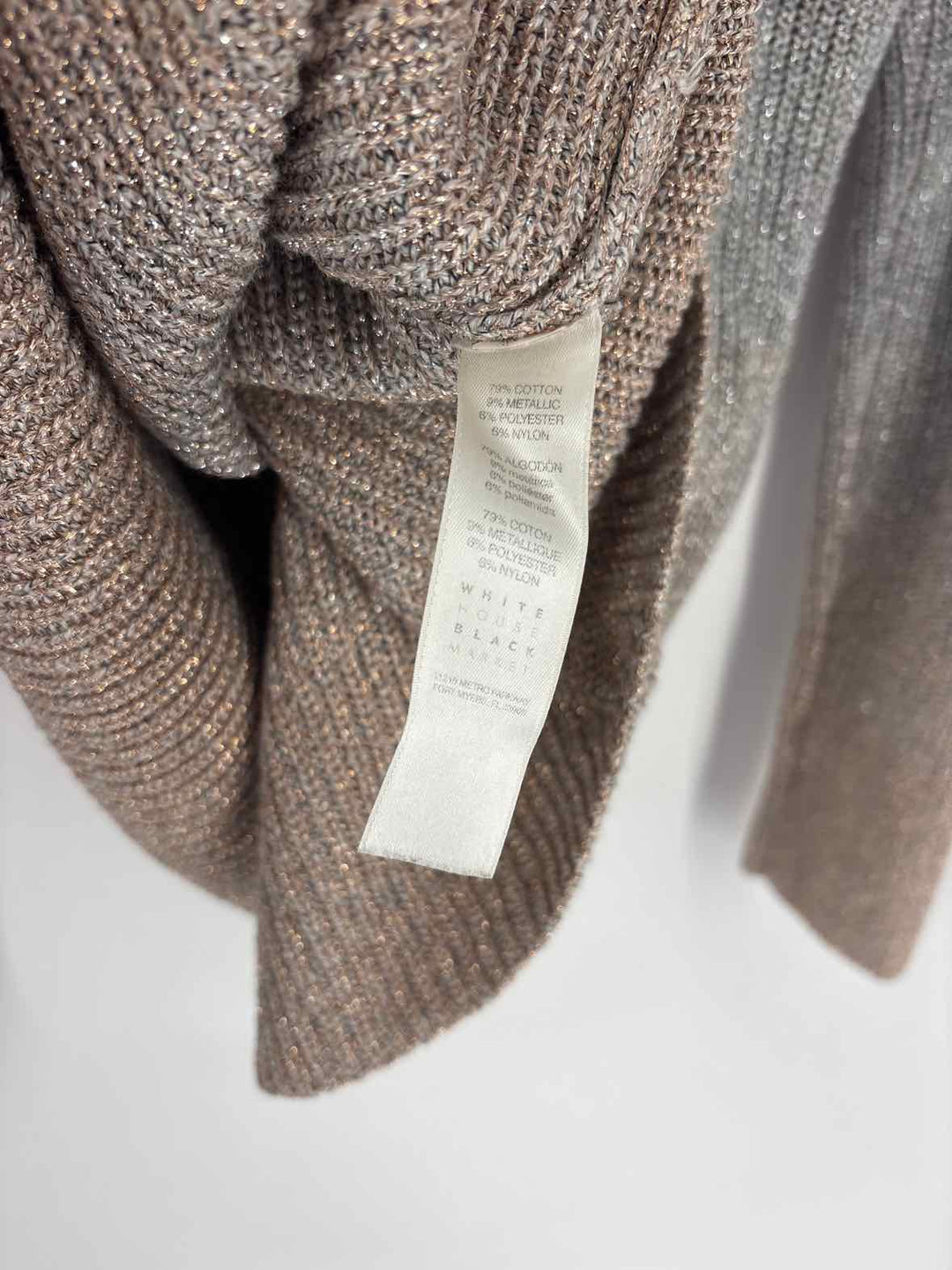 Size XS White House Black Market Gray Sweater