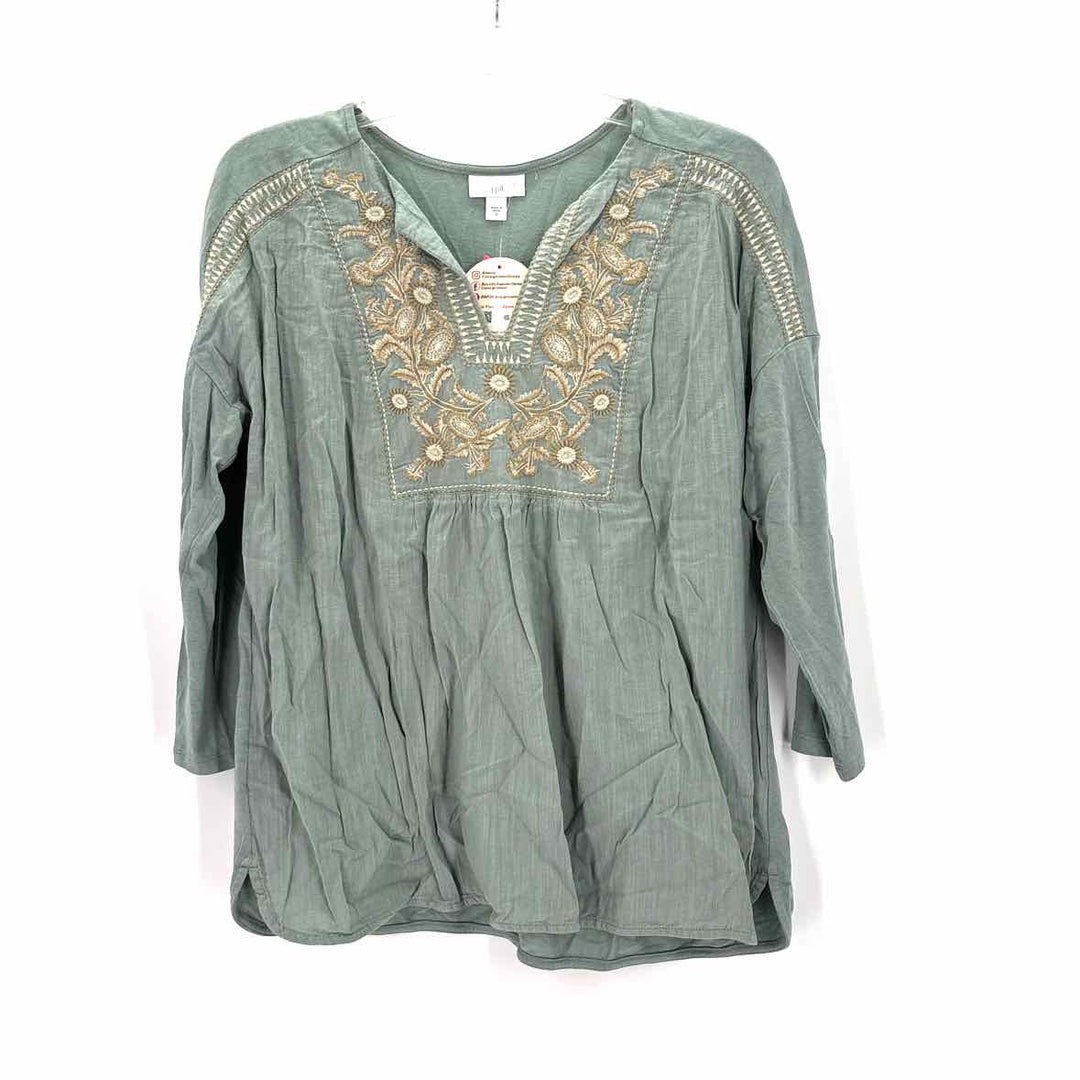 Size M J JILL Sage Shirt