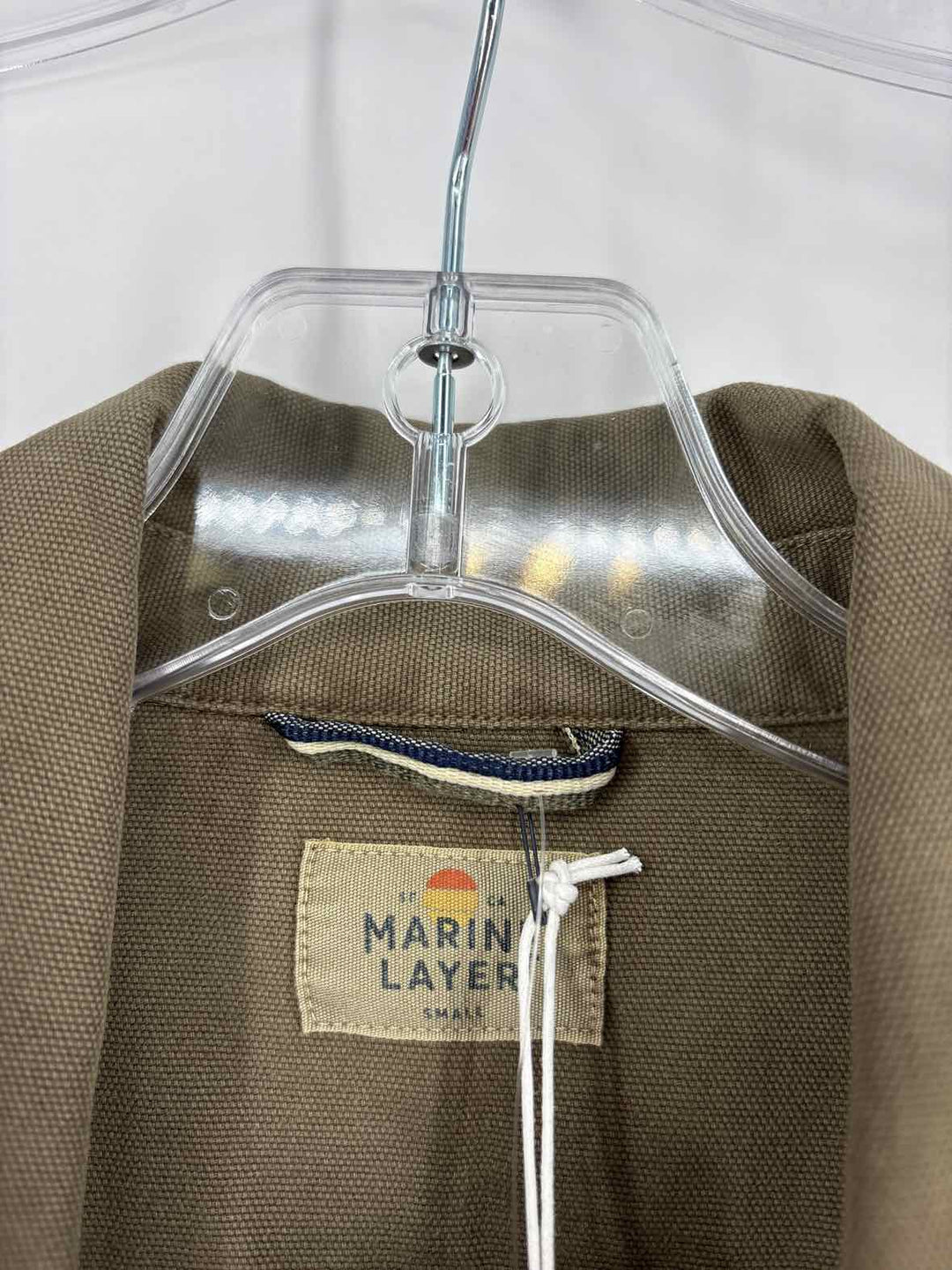Size S MARINE LAYER Olive Jacket