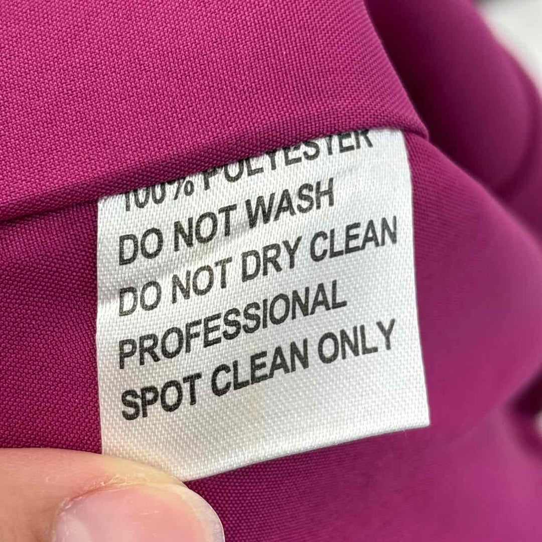 Size 12 Fuschia Chiffon Dress