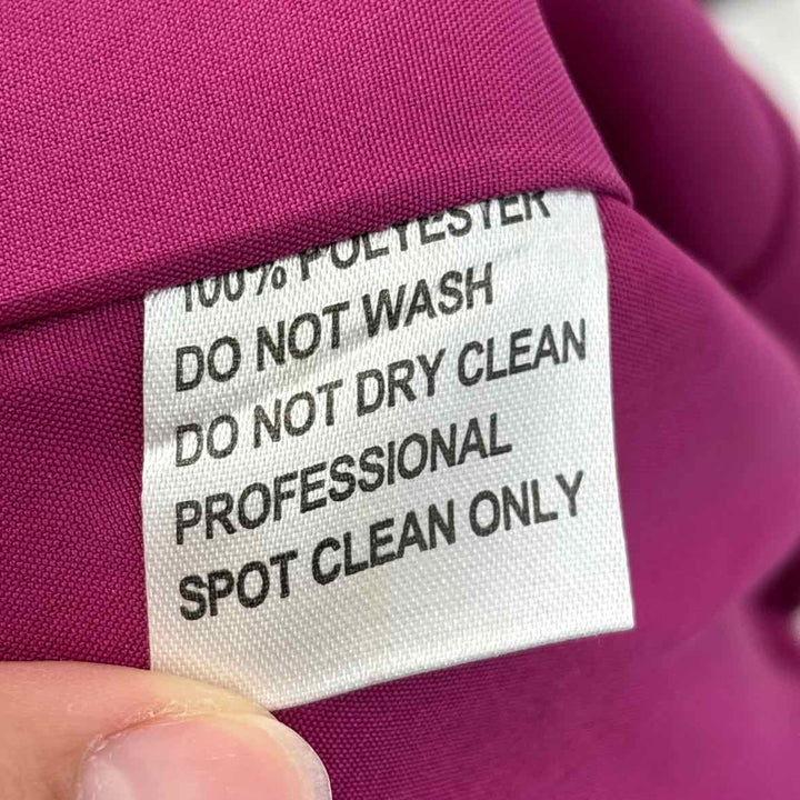 Size 12 Fuschia Chiffon Dress