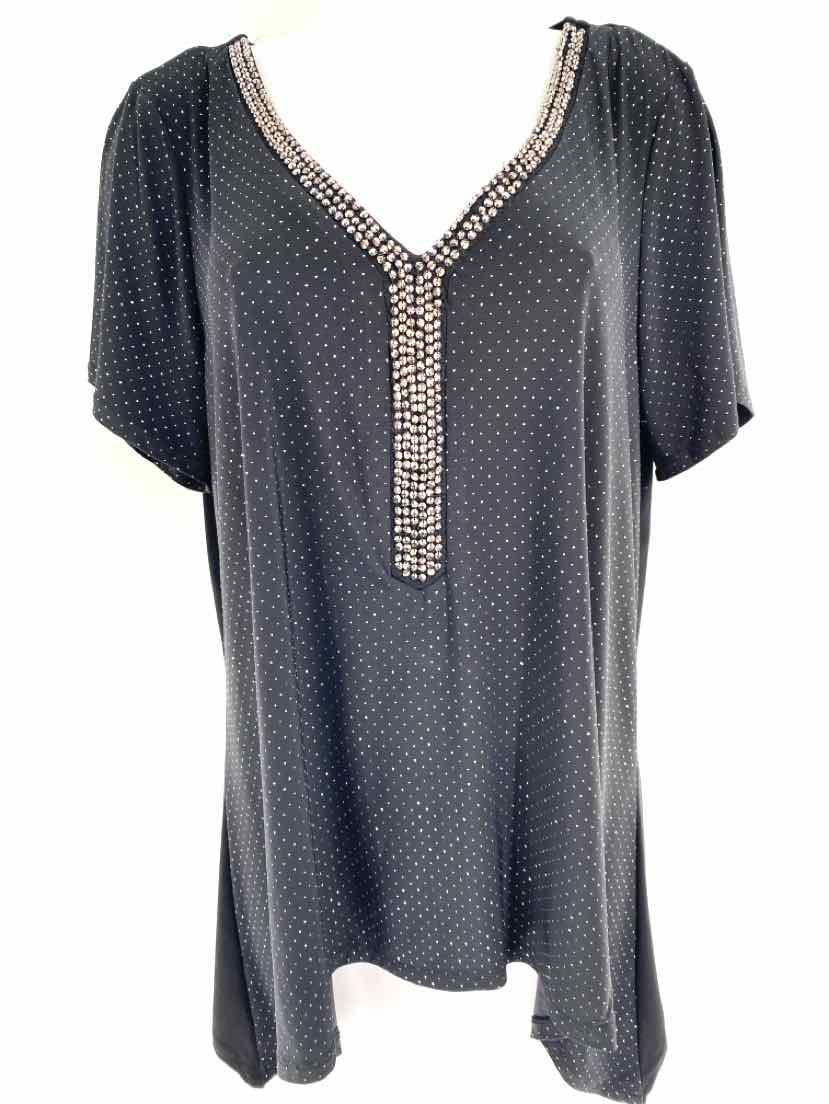 Size 1X NEW DIRECTION Black Shirt