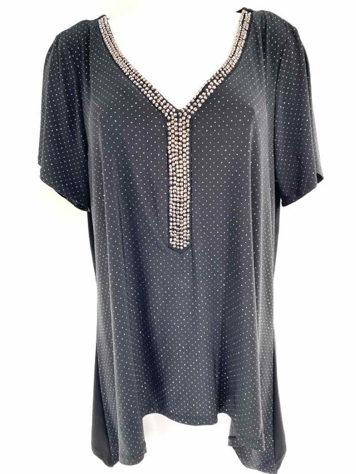 Size 1X NEW DIRECTION Black Shirt