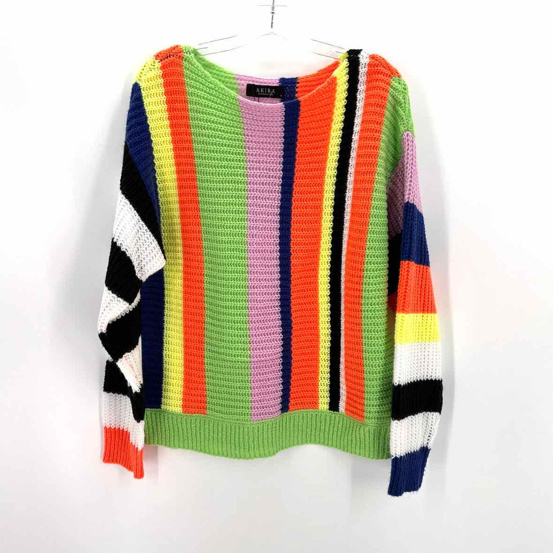 Size XL AKIRA Multi-Color Sweater