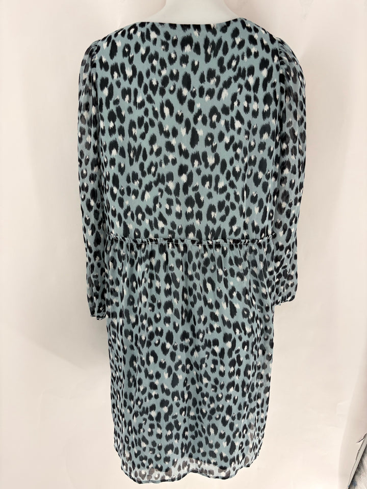 Size M Ann Taylor Blue Dress