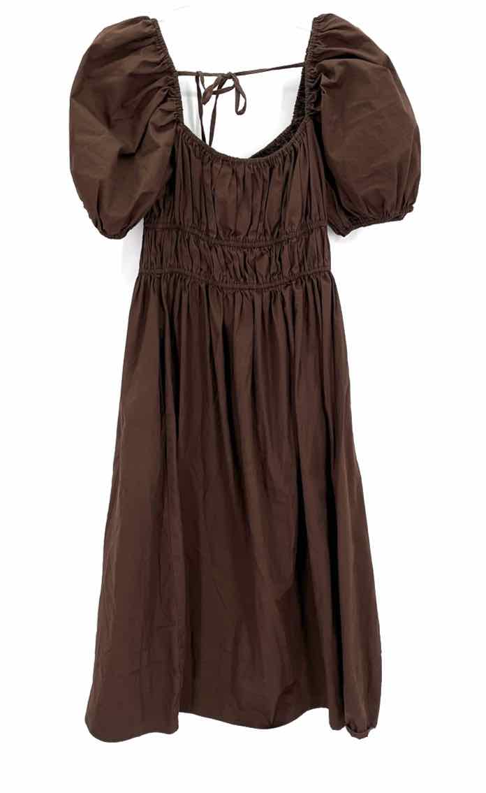 Size M Brown Dress