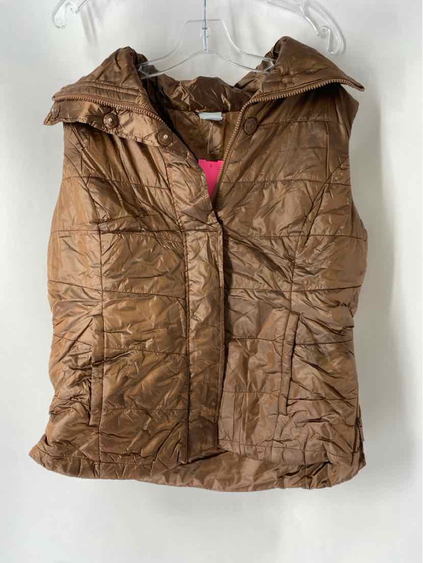 Size L Chico's Bronze Vest