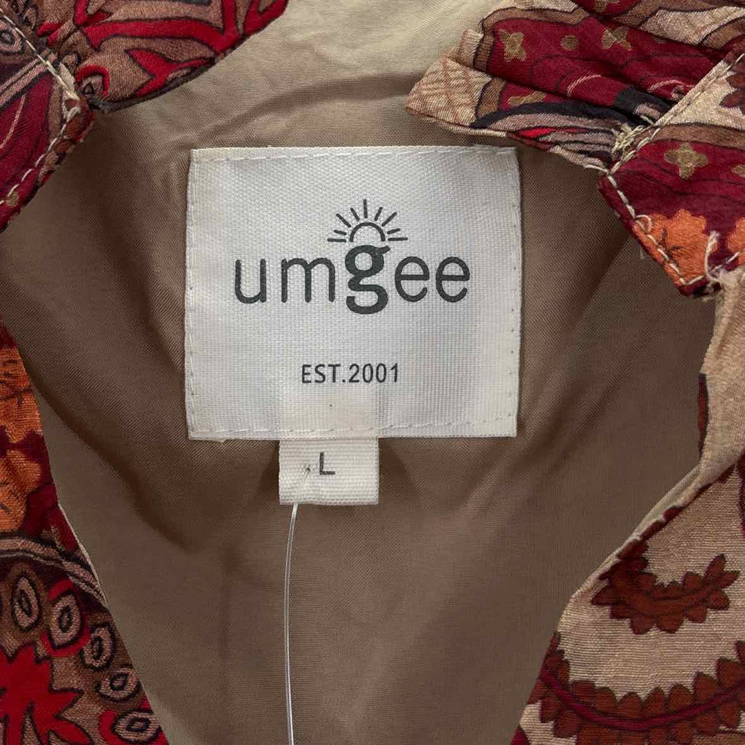 Size L Umgee Burgundy Dress