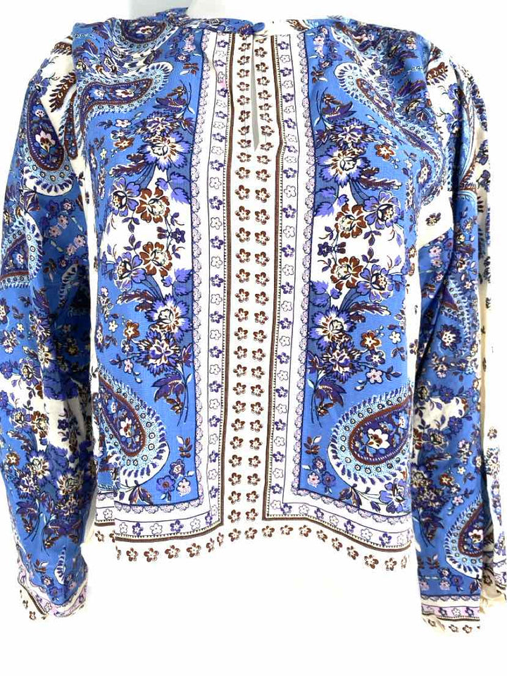 Size XS Ann Taylor Blue Shirt