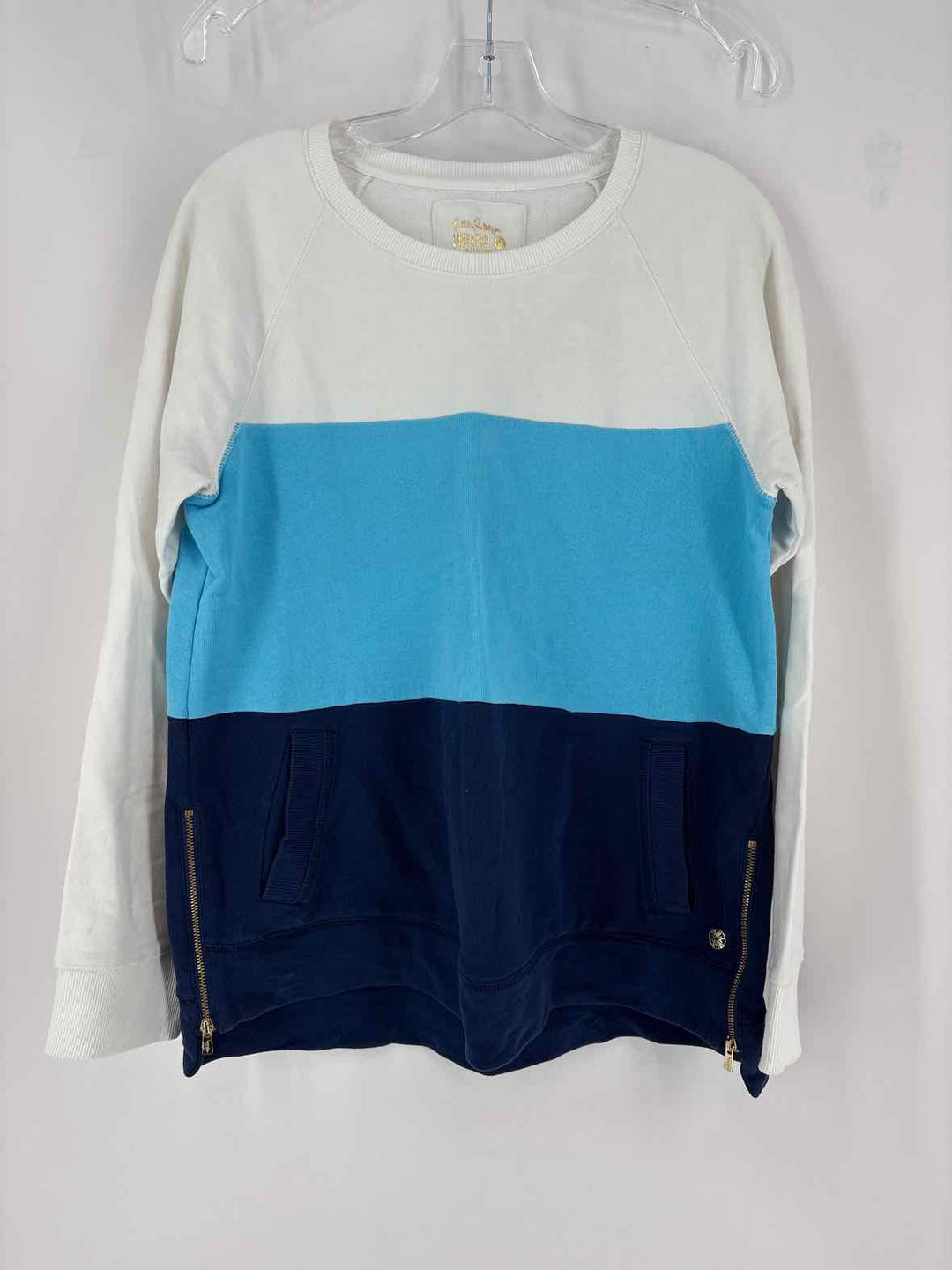 Size L Lilly Pulitzer Blue Print Sweater