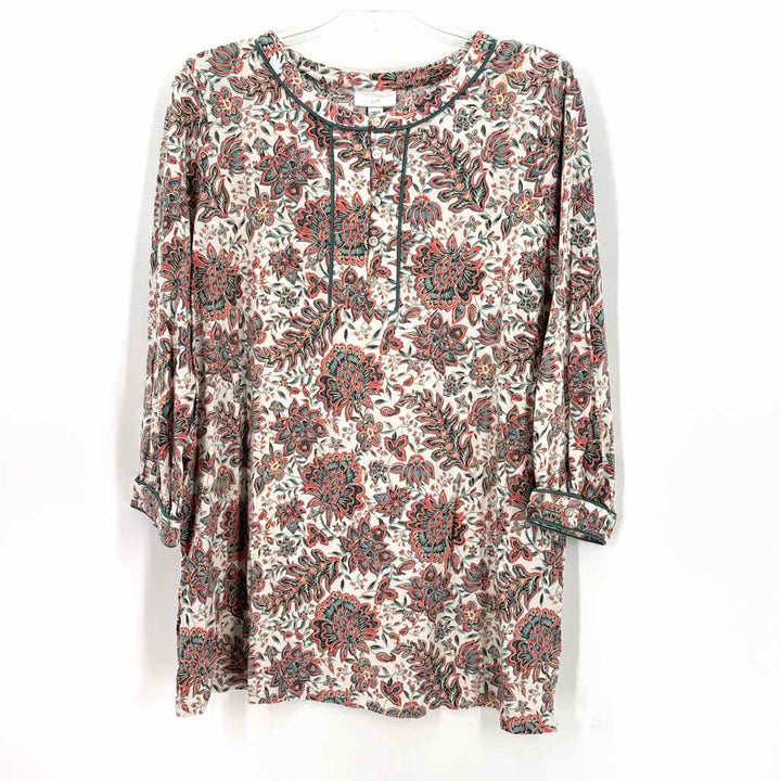 Size M J JILL White Shirt