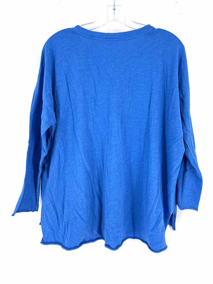 Size S Eileen Fisher Blue Shirt