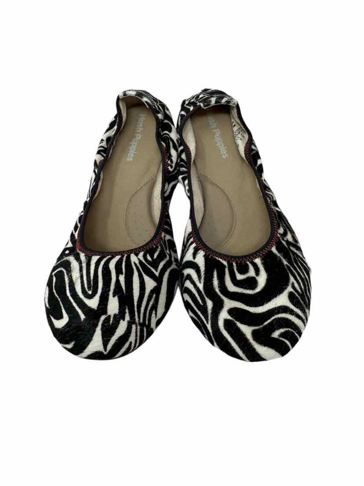 Shoe Size 8.5 Hush Puppies Tan Suede Flats