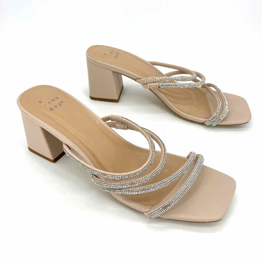 Shoe Size 9 A NEW DAY Nude Sandals