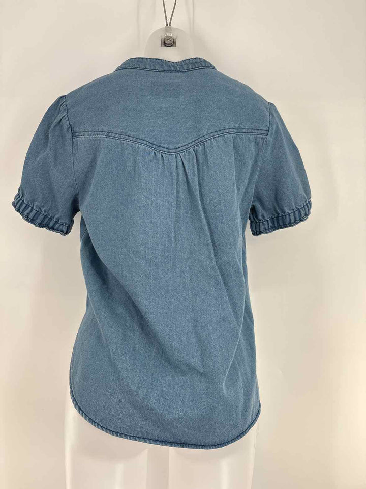 Size S VELVET Denim Shirt