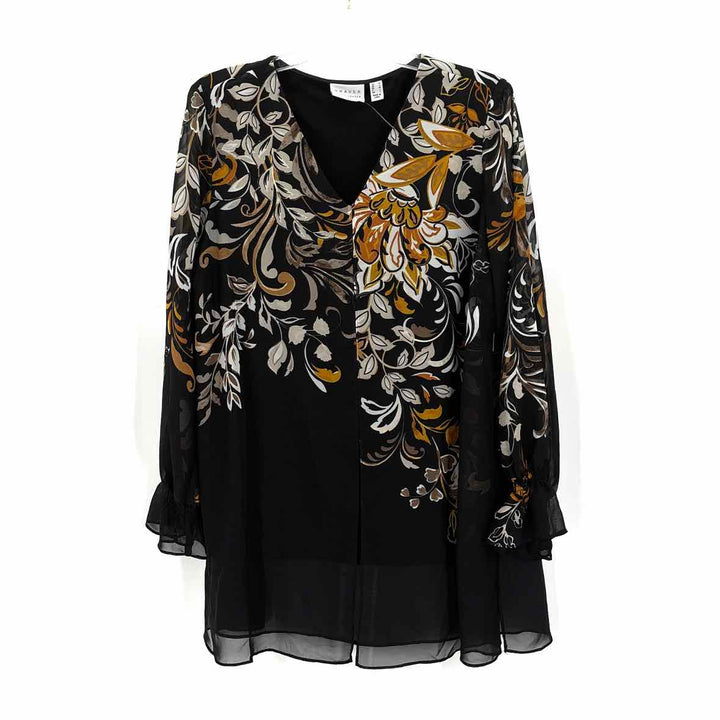 Size M SUSAN GRAVER Black Shirt