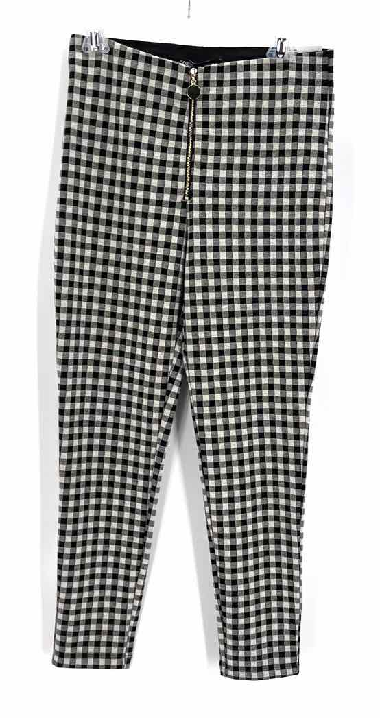 Size L ZARA Black/White Pants