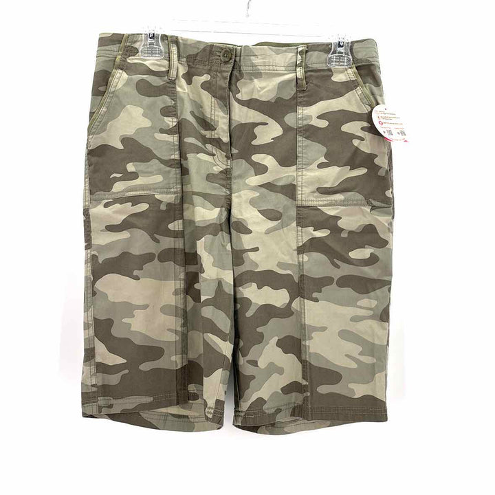 Size 10 Chico's Olive Shorts
