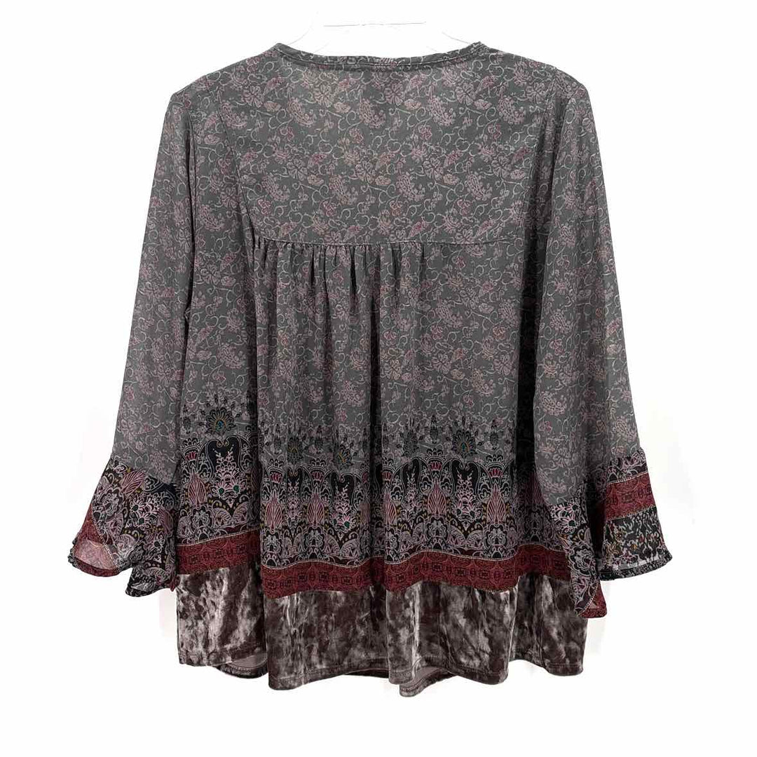 Size L KNOX ROSE Multi-Color Shirt