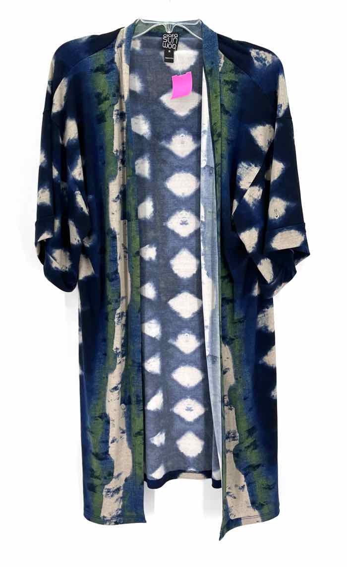 Size M SUN WOO Blue Cardigan
