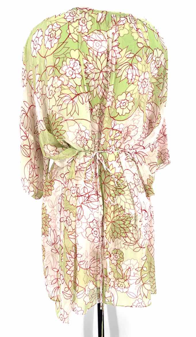Size 12 DIANE VON FURSTENBERG Lime Green Dress
