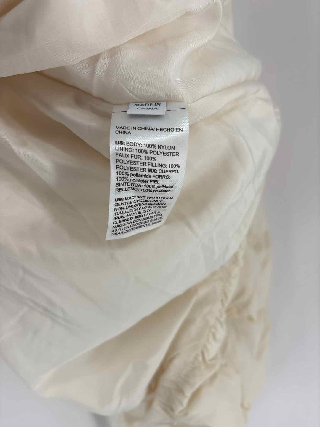 Size 12 Chico's Cream Jacket