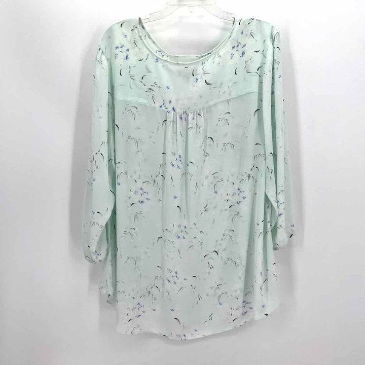 Size 3X KAARI Aqua Shirt