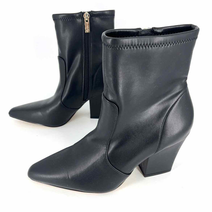 Shoe Size 7.5 Jessica Simpson Black Faux Leather Boots