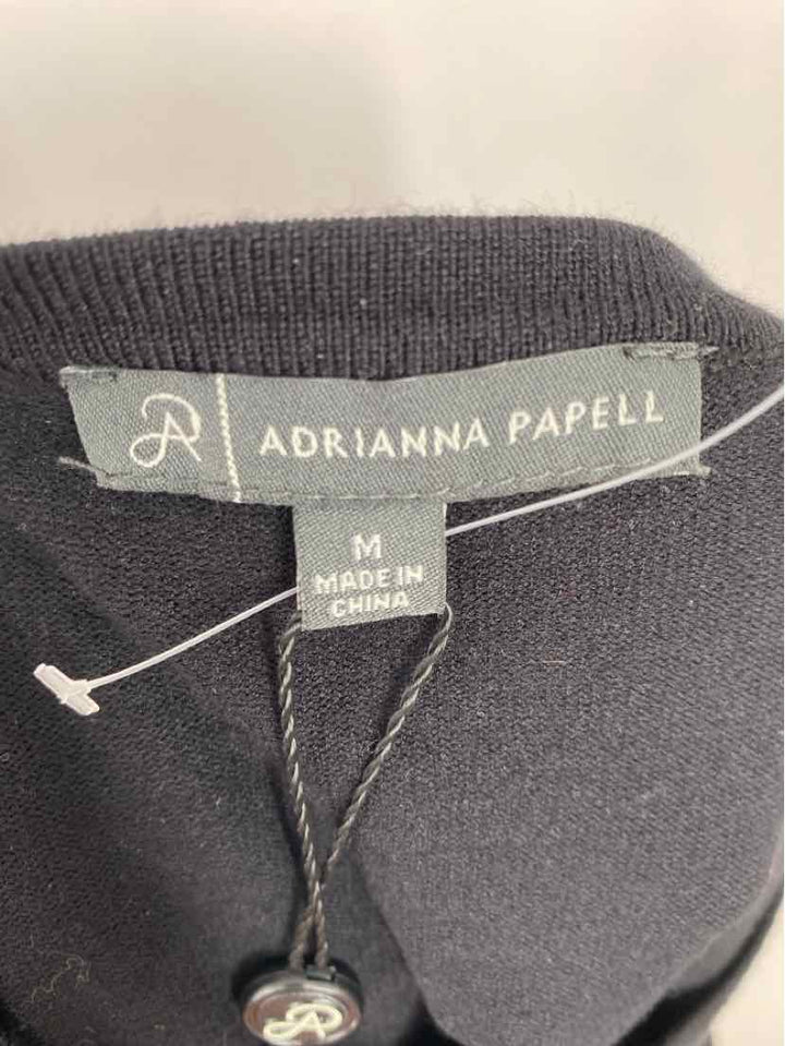 Size M Adrianna Papell Black Sweater