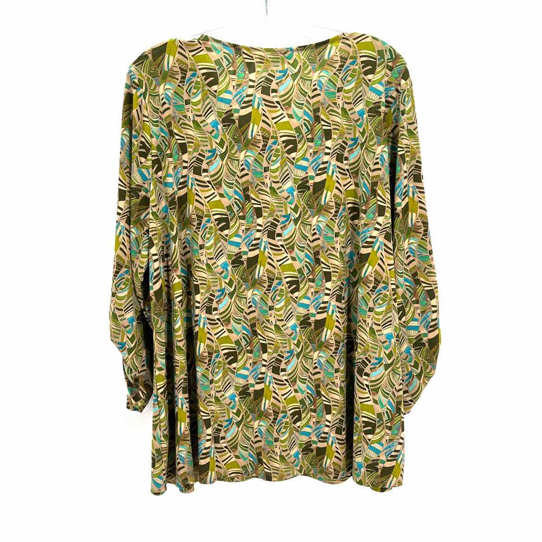 Size XL SUSAN GRAVER Tan Shirt