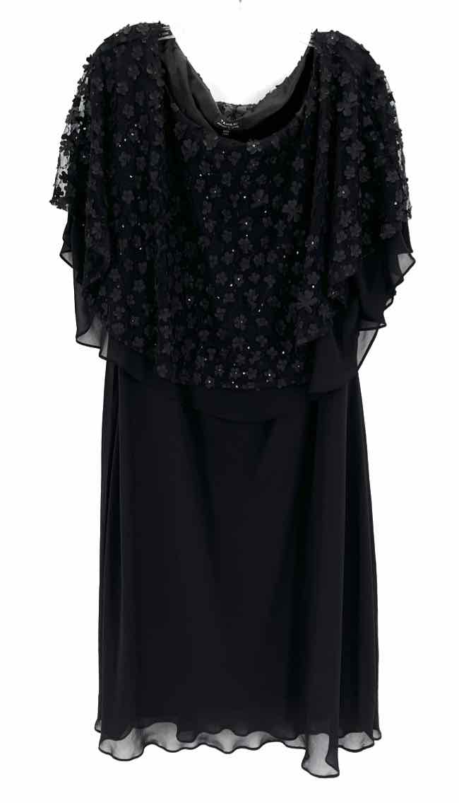 Size 20 TAHARI Black Dress