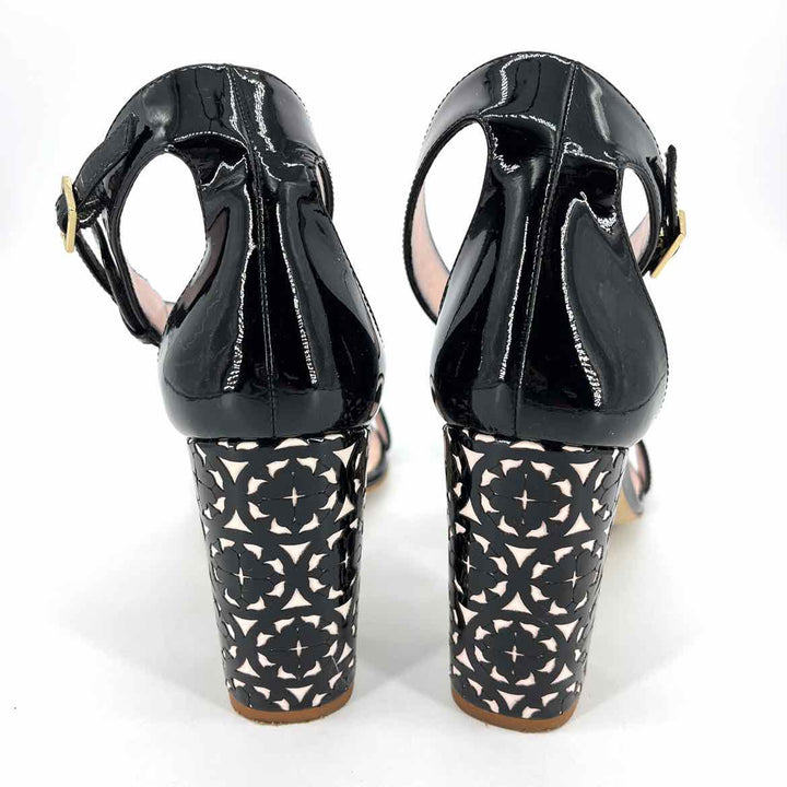 Shoe Size 8 Kate Spade Black PATENT Pumps