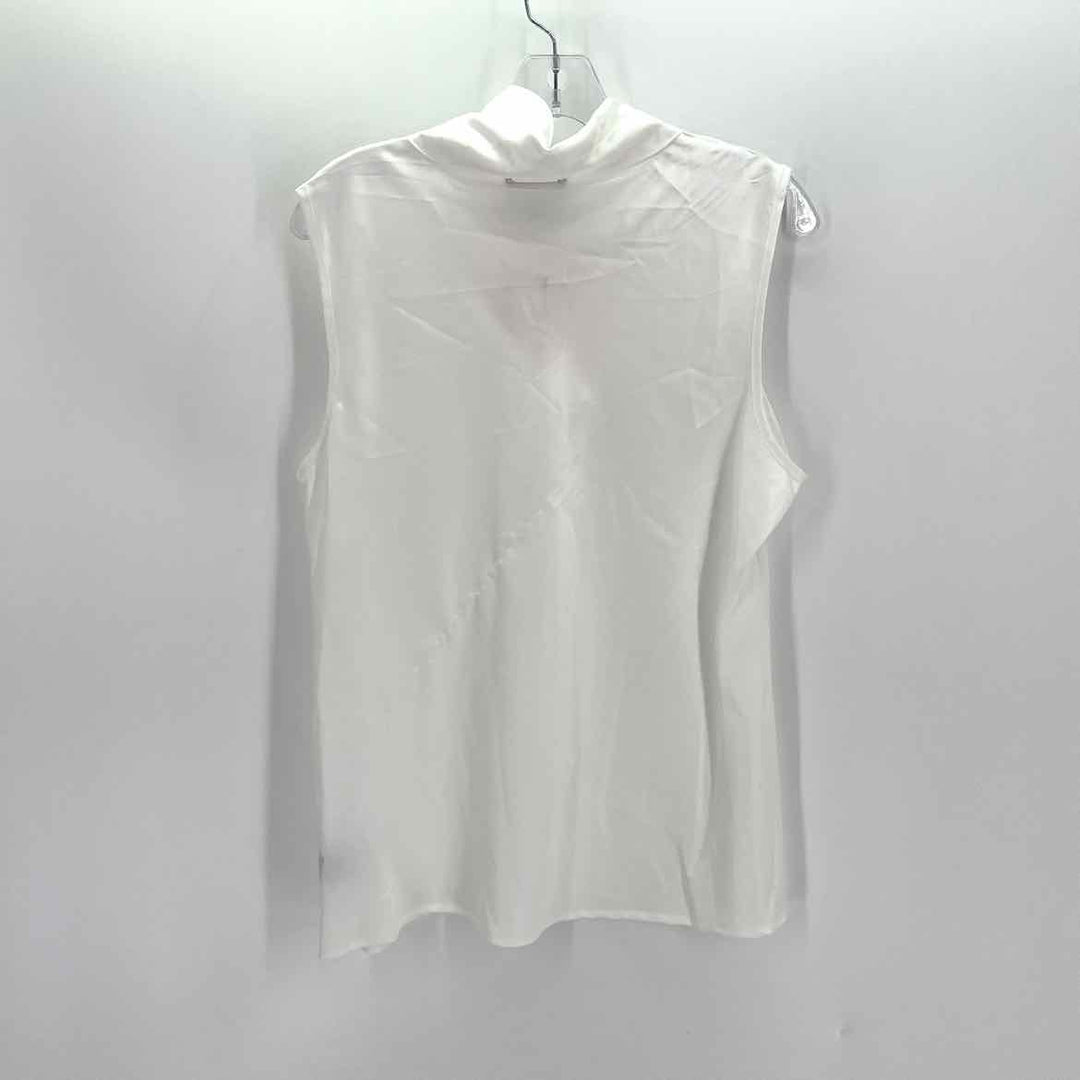 Size L TAHARI White Shirt