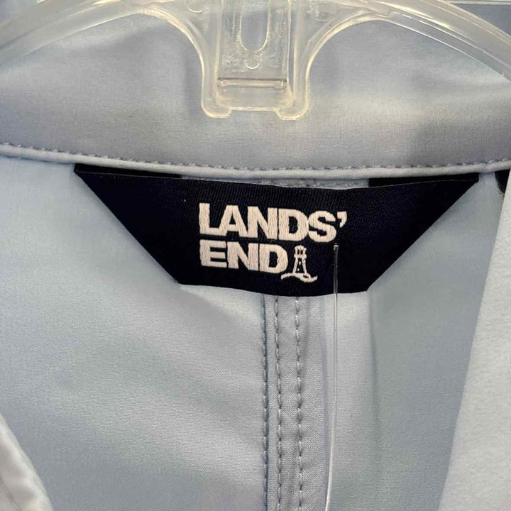 Size 2X LAND END Light Blue Jacket