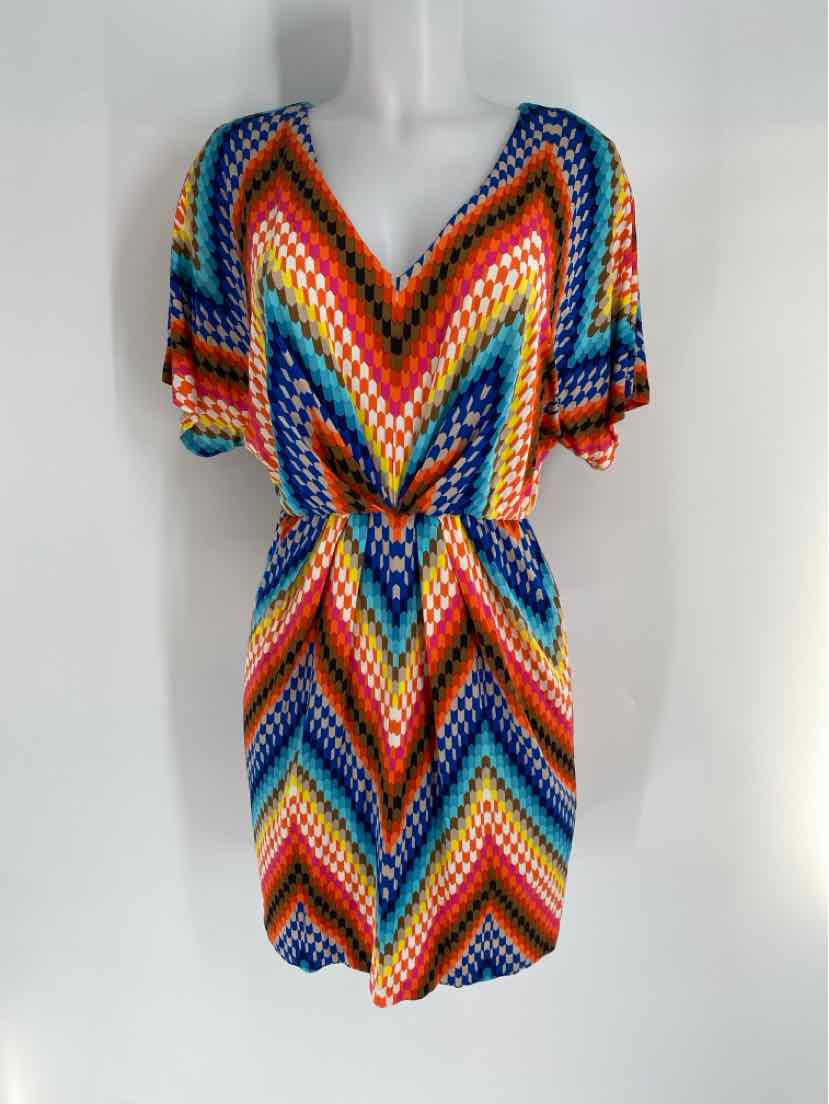 Size 4 TRINA TURK Multi-Color Dress