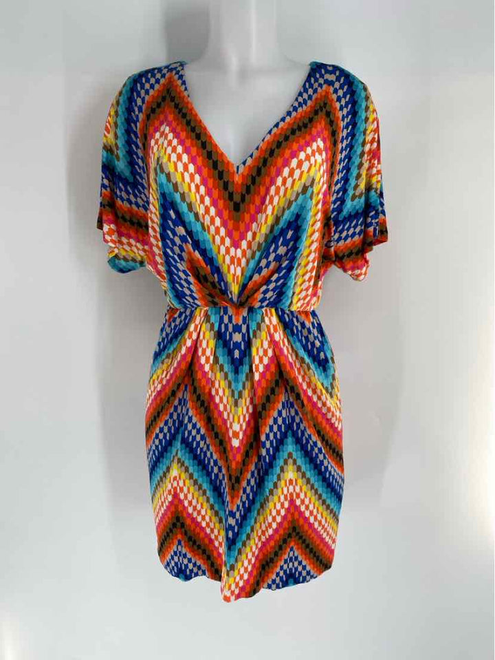 Size 4 TRINA TURK Multi-Color Dress