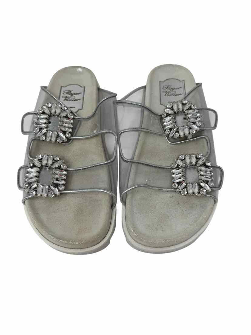 Shoe Size 38 ROGER VIVAN White Luxury - Sandals