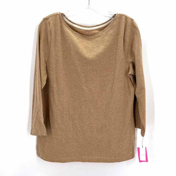 Size L Talbots Brown Shirt
