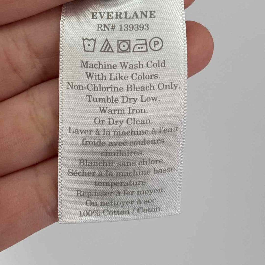 Size XXS EVERLANE Blue Shirt