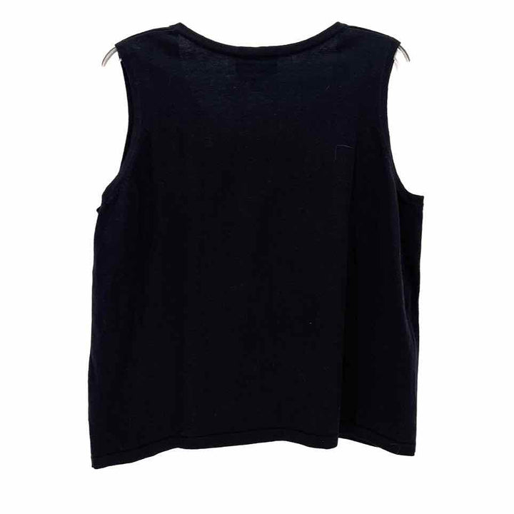 Size XL BOB MACKIE Black Knit Vest