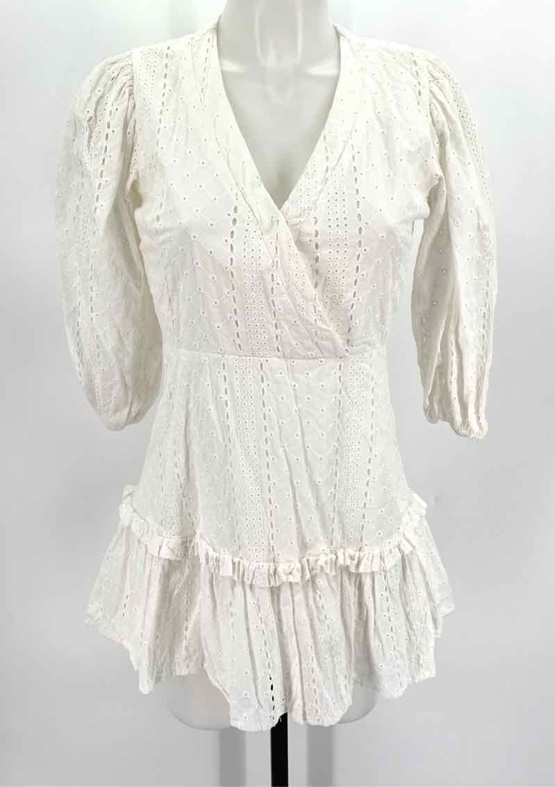 Size S KARLIE White Dress