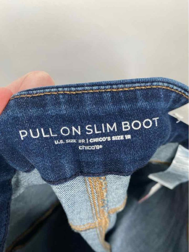 Size 8 Chico's Denim Pants