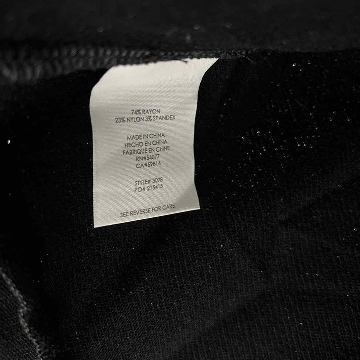 Size 4 CABI Black Skirt