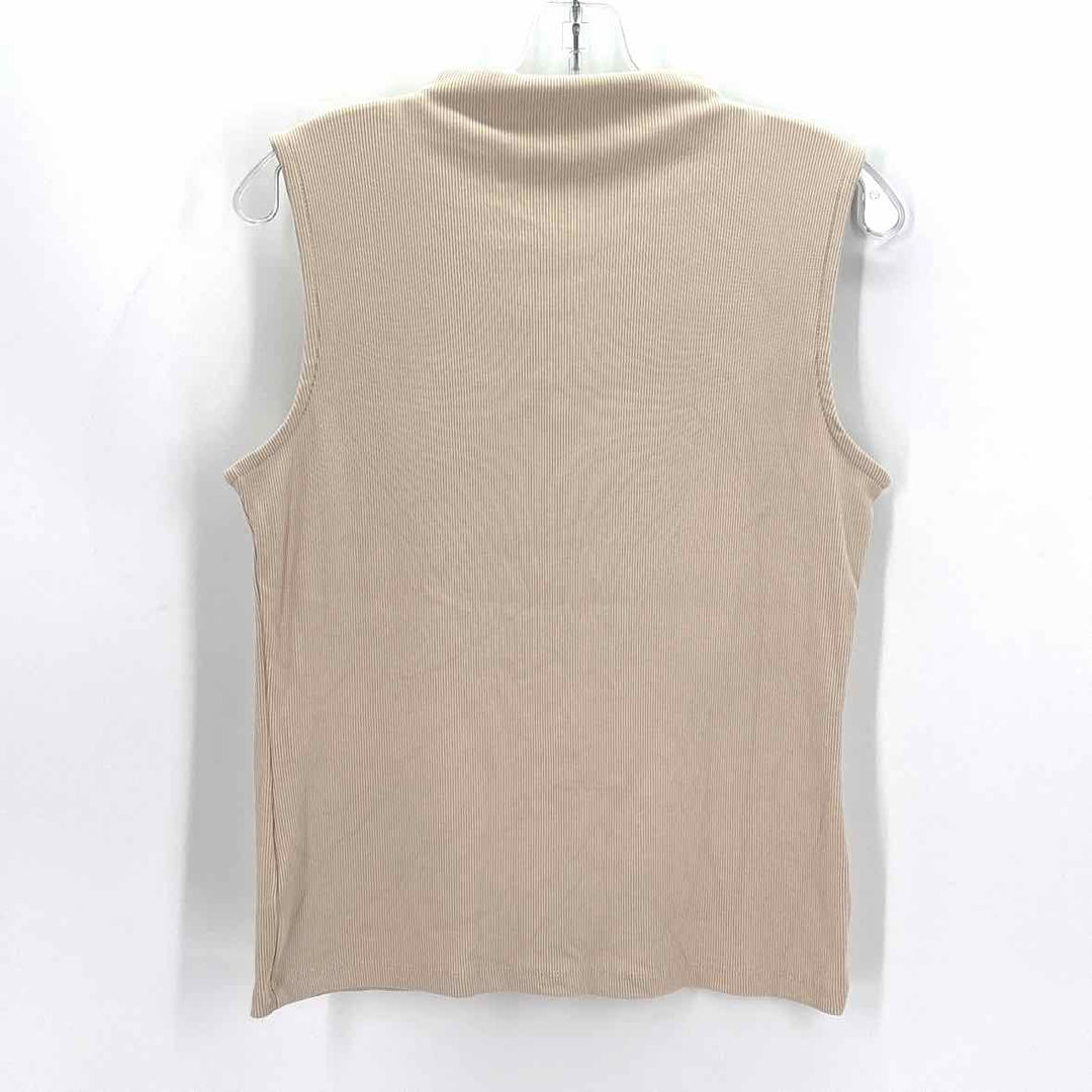 Size L TAHARI Beige Shirt