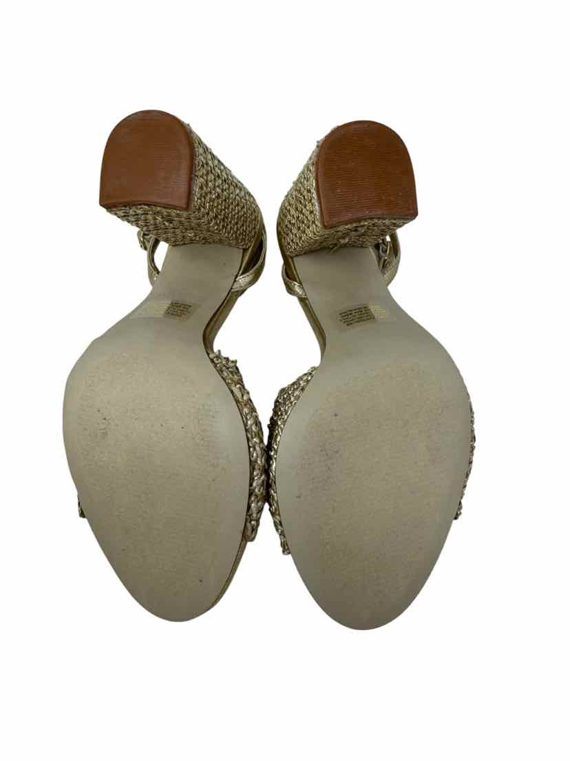 Shoe Size 8 Steve Madden Gold Heels