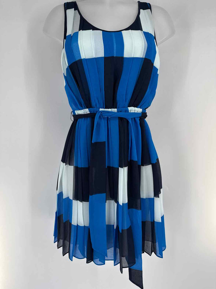 Size 0 Banana Republic Blue Print Dress