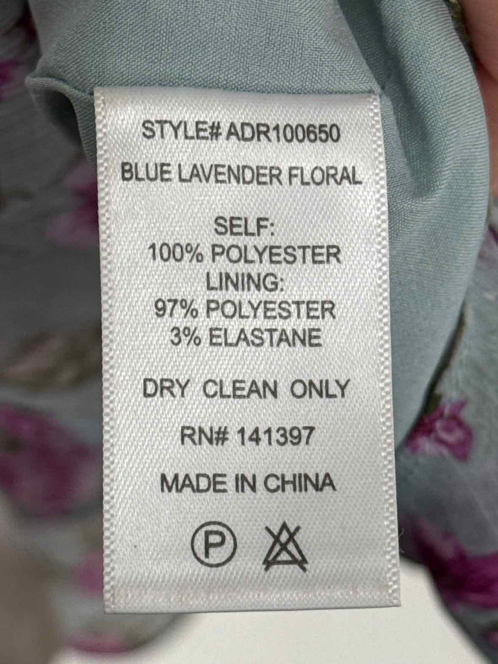 Size S ASTR Blue Print Dress